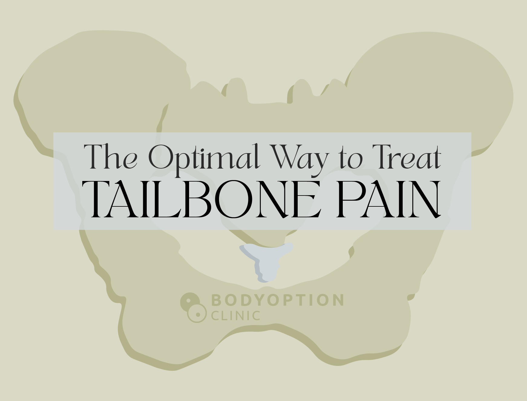 Tailbone pain cause, symptoms and treatment with 5 exercises